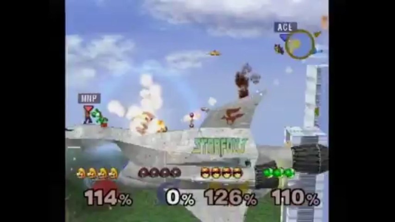 Super Smash Bros. Melee | Melee Gameplay | Part 4 | Nintendo GameCube (GCN) | Corneria