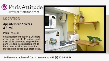 Appartement 1 Chambre à louer - Montparnasse, Paris - Ref. 4646