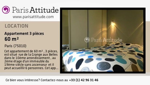 Appartement 2 Chambres à louer - Canal St Martin, Paris - Ref. 8920