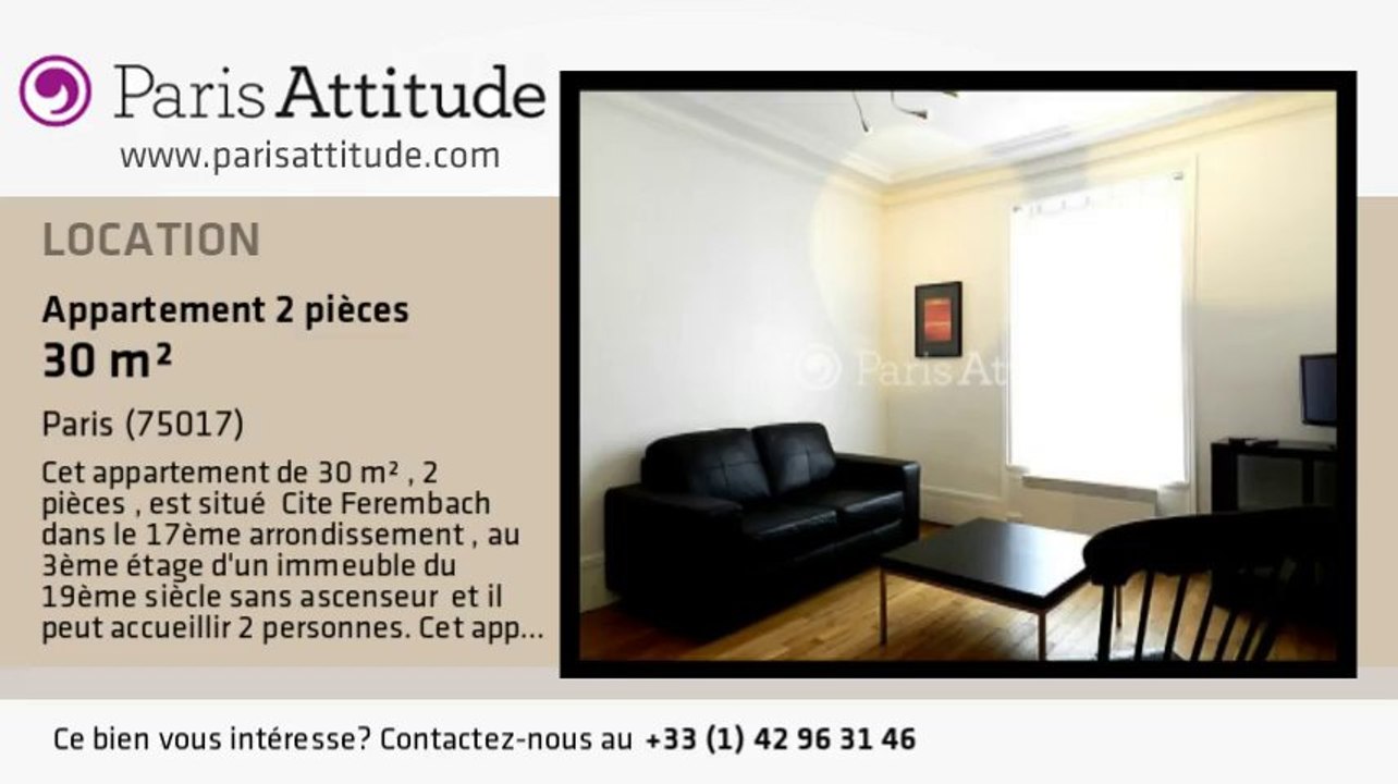 Appartement 1 Chambre à louer - Porte Maillot/Palais des Congrès, Paris - Ref. 8371