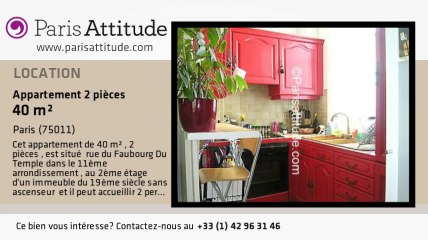Appartement 1 Chambre à louer - République, Paris - Ref. 6435