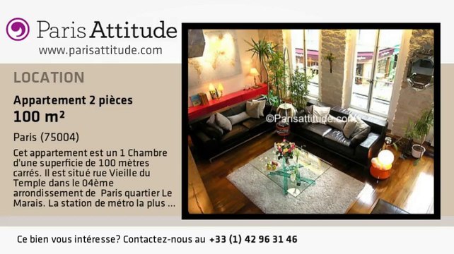 Appartement 1 Chambre à louer - St Paul, Paris - Ref. 2052