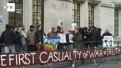 Assange recorre a Supremo britânico para evitar extradição à Suécia.