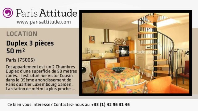 Duplex 2 Chambres à louer - Panthéon/Sorbonne, Paris - Ref. 1496