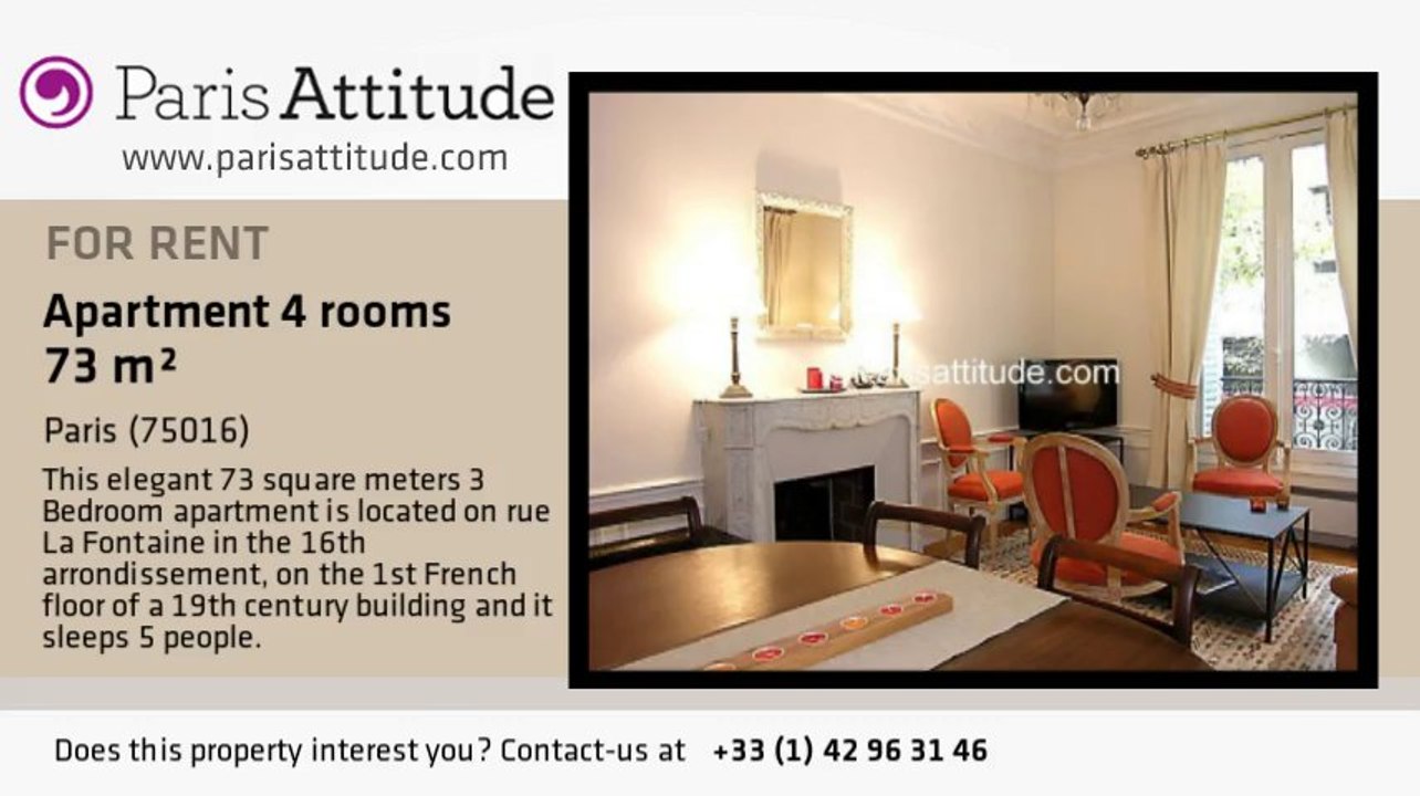 3 Bedroom Apartment for rent - Maison de la Radio, Paris - Ref. 5078