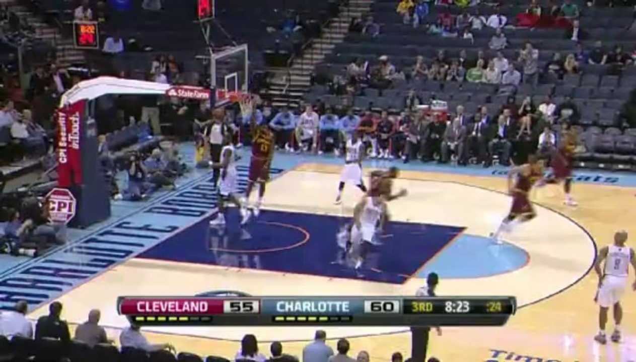 Loop city 降臨 Cleveland? Irving 拿到控球權後第一時間傳 Thompson alley-oop