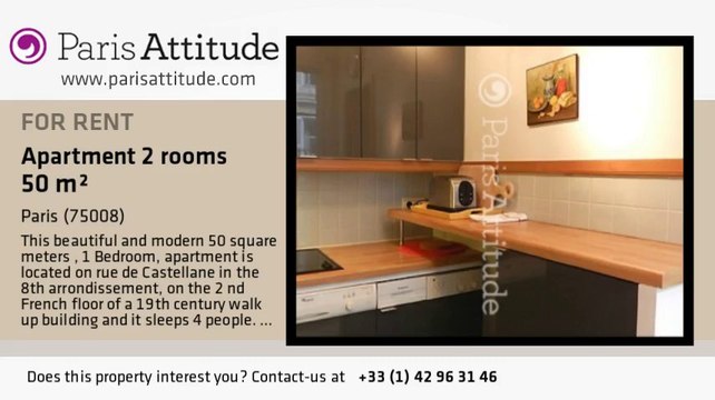 1 Bedroom Apartment for rent - Madeleine, Paris - Ref. 8028