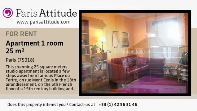 Studio Apartment for rent - Sacré Cœur, Paris - Ref. 1175