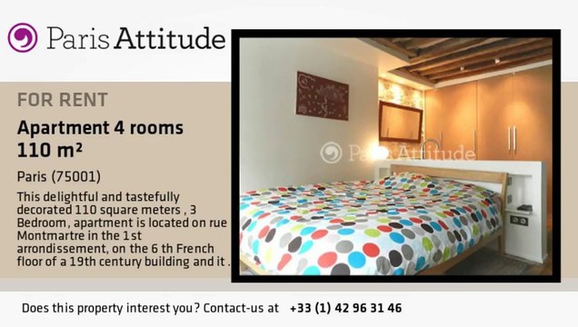 3 Bedroom Duplex for rent - Châtelet, Paris - Ref. 8571