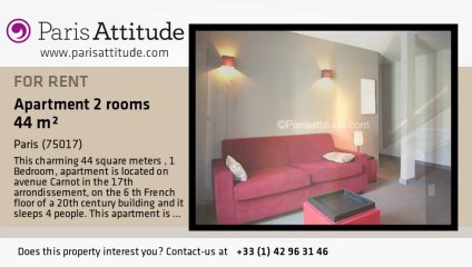 1 Bedroom Apartment for rent - Arc de Triomphe, Paris - Ref. 7666
