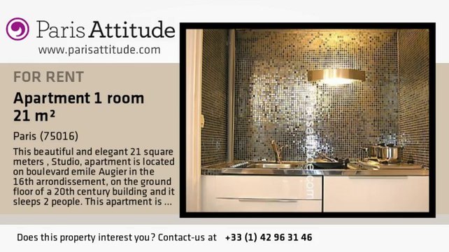 Studio Apartment for rent - La Muette, Paris - Ref. 5317