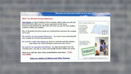 Window Replacement in Colorado Springs
