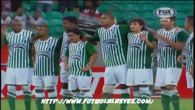 Bahía 1(3)-(4)0 Atlético Nacional (Antena 2 Medellín) - Octavos de Final (Vuelta) Copa Sudamericana 2013