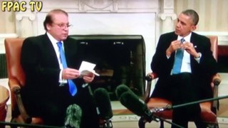 Obama, Pakistan's Nawaz Sharif meet at White House by FPAC TV News