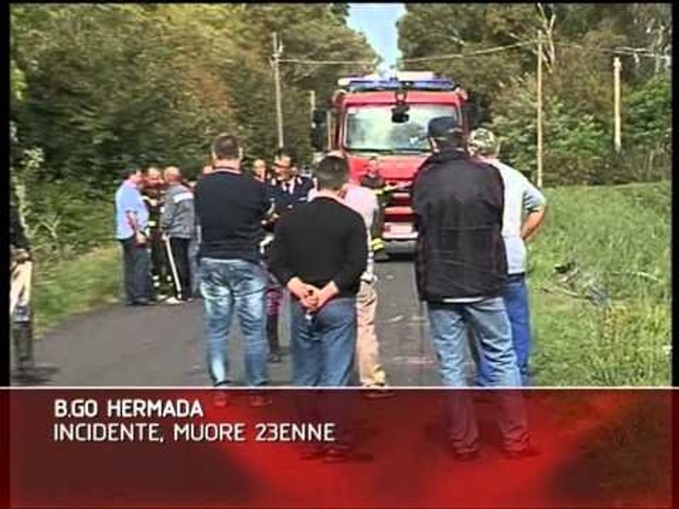 INCIDENTE MORTALE A  BORGO HERMADA
