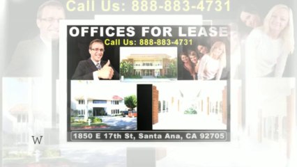 Office Space For Rent In Santa Ana (888) 883-4731