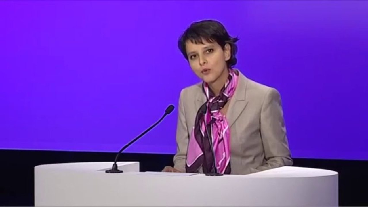 Najat Vallaud-Belkacem at the Women's Forum Global Meeting 2012