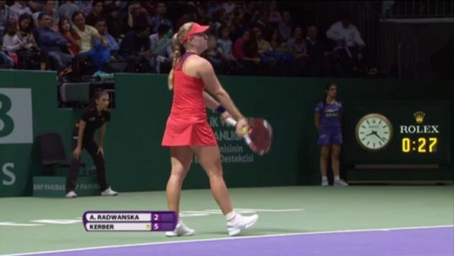 Masters - Kerber élimine Radwanska
