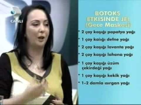 Doğal Botoks Etkili Gece Bitkisel Bakım Maskesi-Gece Bakımı İçin Doğal Serum Tarifi