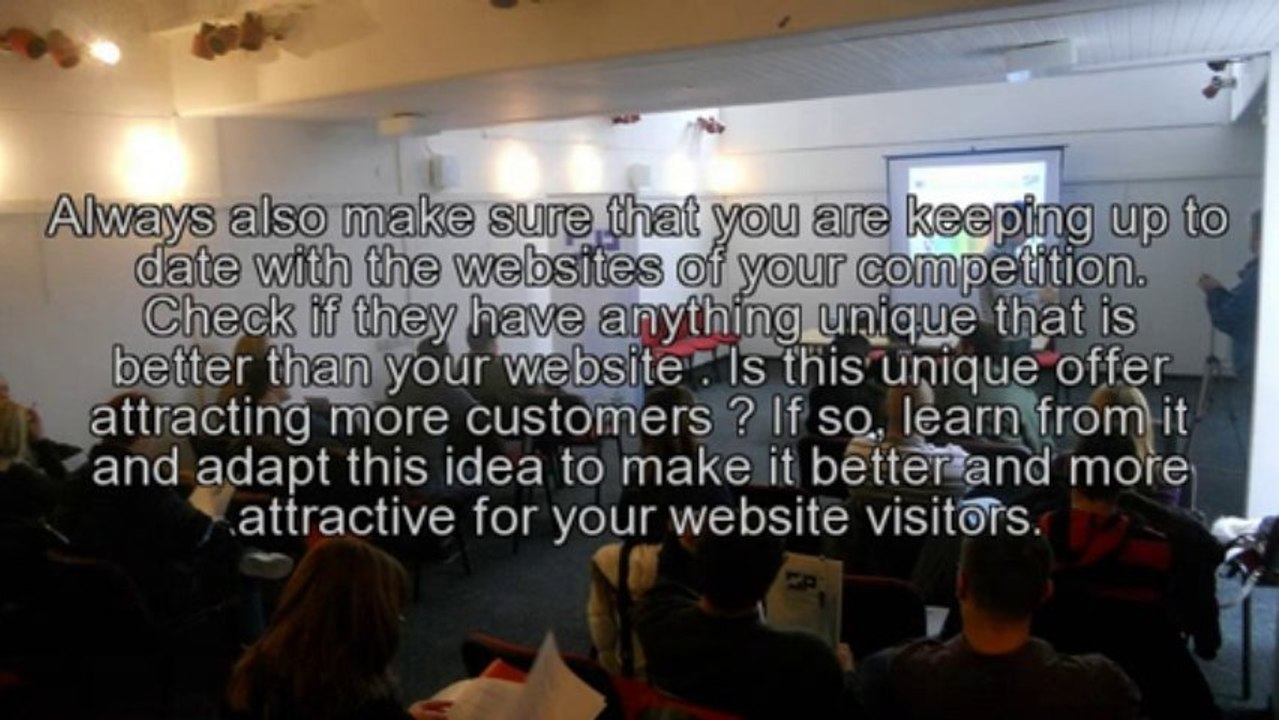 Suggestions to keep your website fresh and more profitable