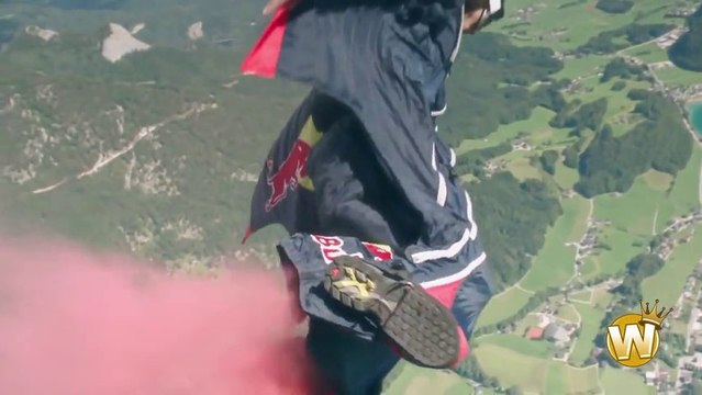Le Top 10 des plus gros sauts en 2013... En voiture, moto, ski, parachute... Merci RED BULL