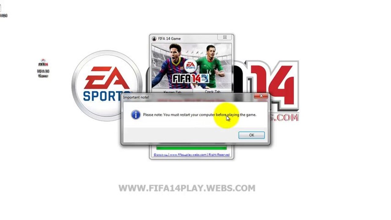FIFA 14 Code Generator Free Download In Description!! [Ultimate Team Gold Packs]