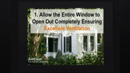 Casement Windows by Australian Double Glazing