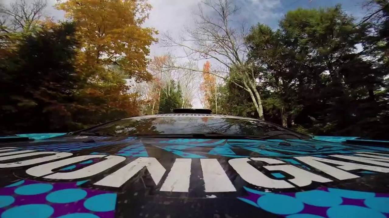 Ken Block and Alex Gelsominos test session for their Rally America Championship title fight [HD]