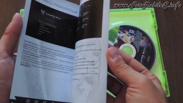Saints Row IV per Xbox - Unboxing della versione Xbox 360