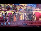 An amazing dramatic re-enactment of the battle between Lord Ram and Raavan