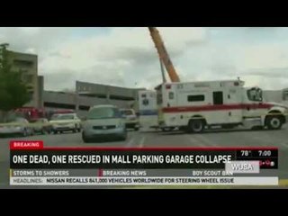 One killed in Montgomery Mall parking lot collapse