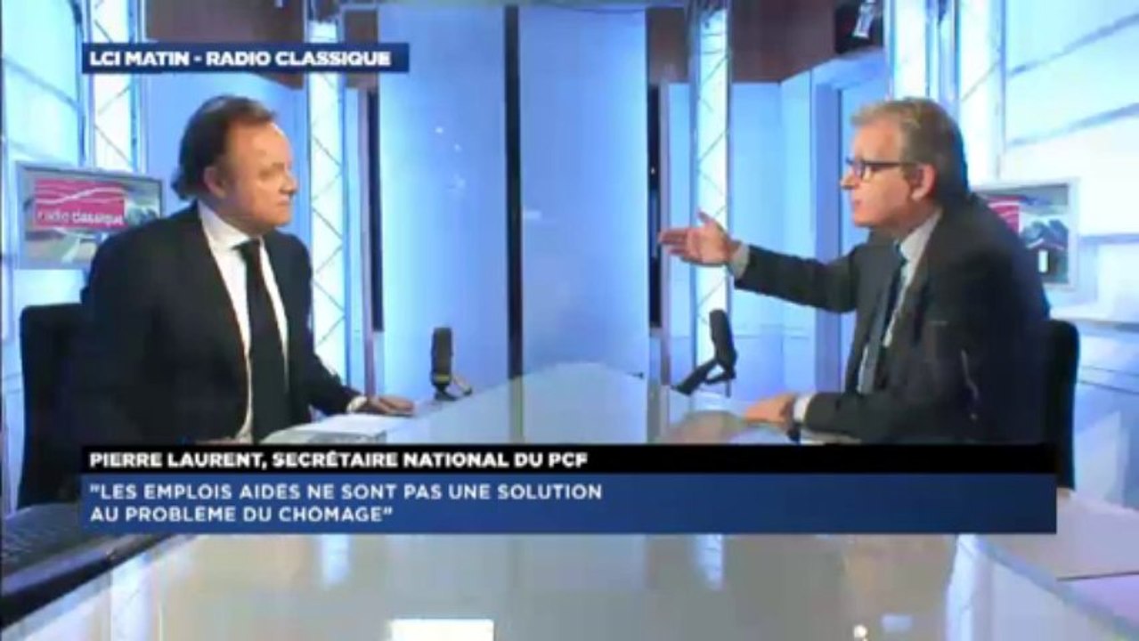 Pierre Laurent, invité politique de Guillaume Durand avec LCI