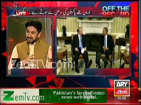 Drones Attacks were started on Pakistan's request . Saleem Safi