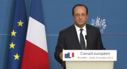 Chômage: Hollande évoque une "décélération"