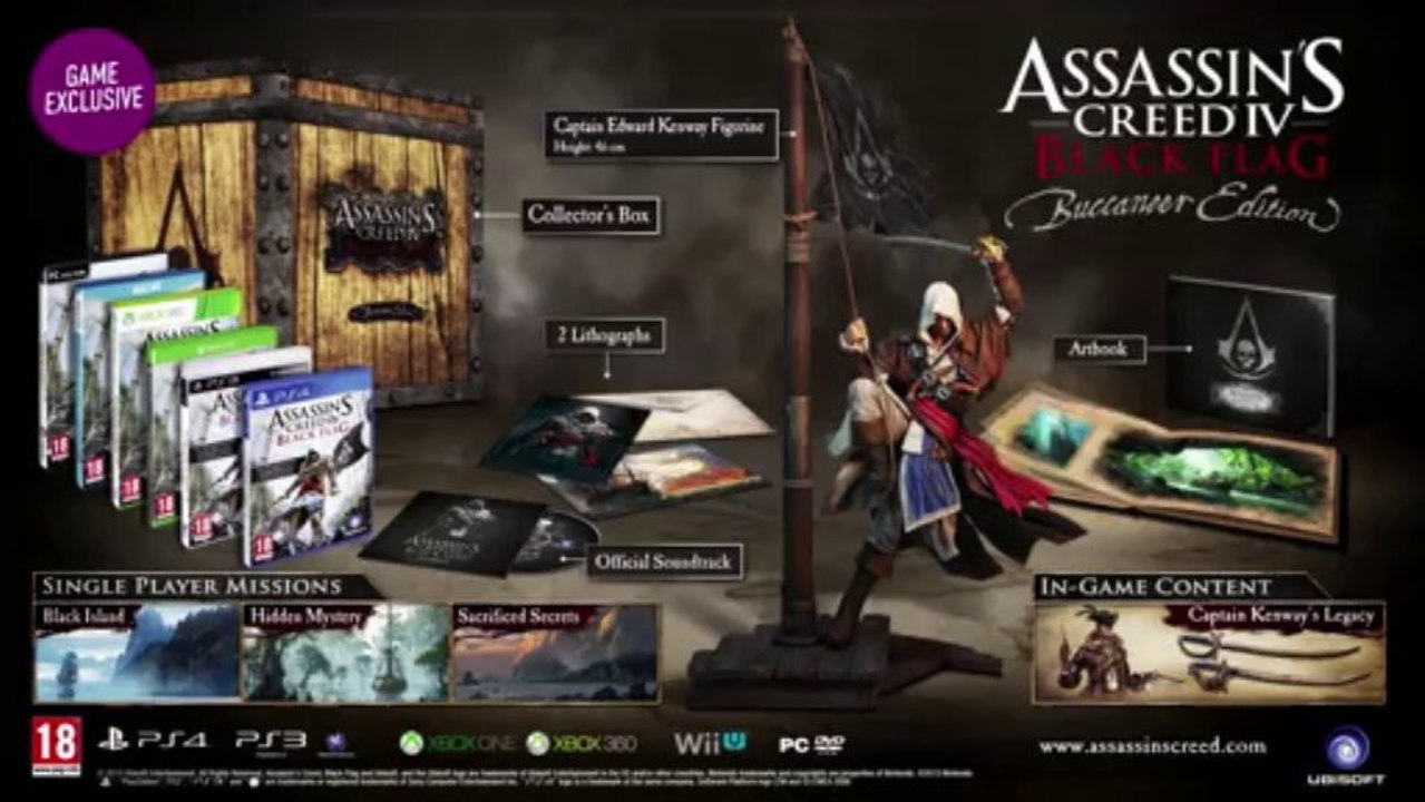 Official Launch Trailer | Assassin’s Creed IV Black Flag [UK]
