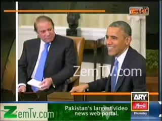 Mubashir Lucman funny comments on Nawaz Obama Pictures