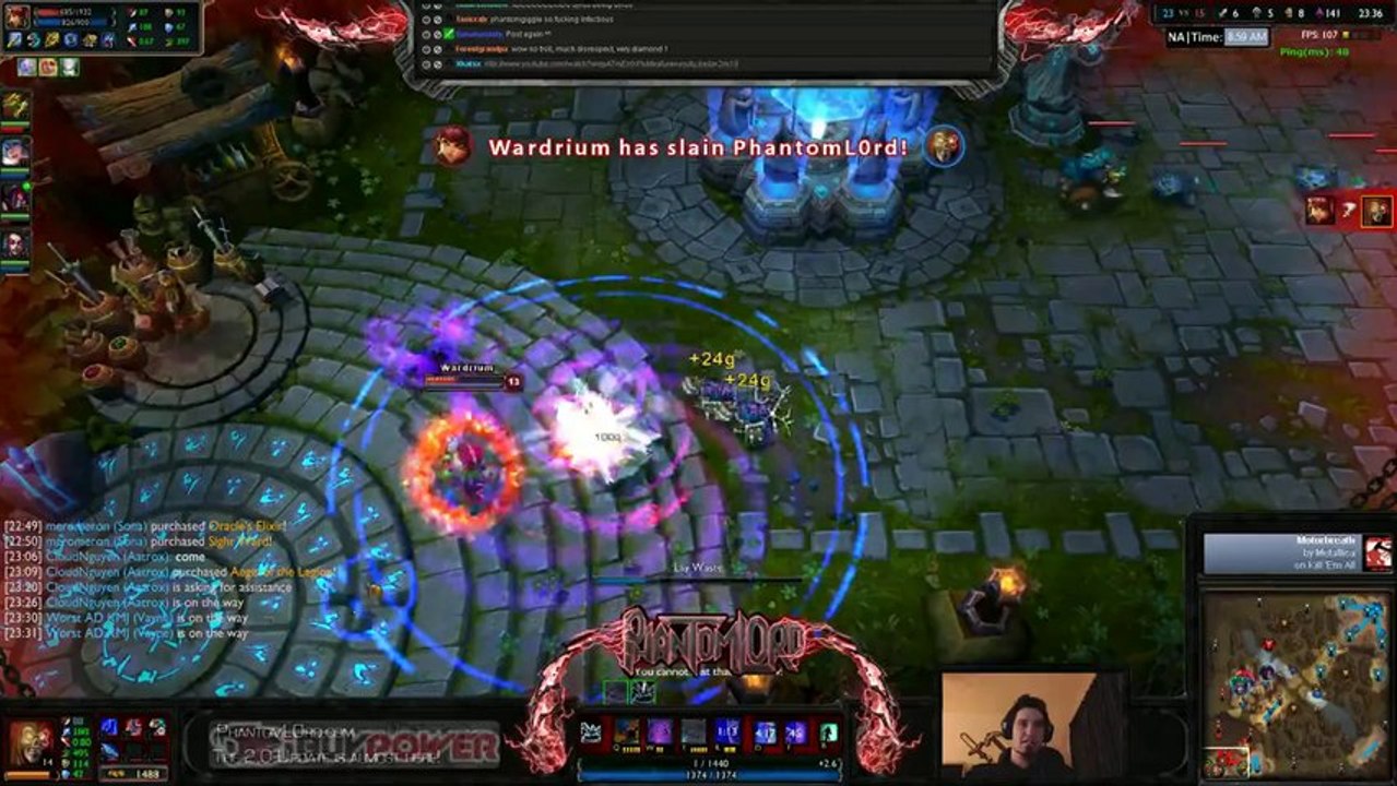 Dodgeball avec PhantomL0rd - League of Legends