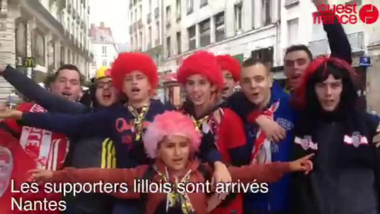 Les supporters lillois sont arrivés - Supporters lillois