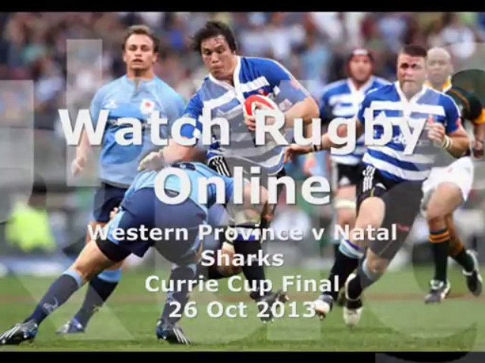 Watch The Rugby Western Province vs Natal Sharks Live