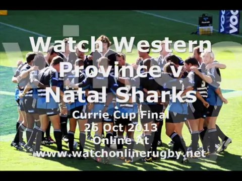 Live Rugby Streaming Western Province vs Natal Sharks Here