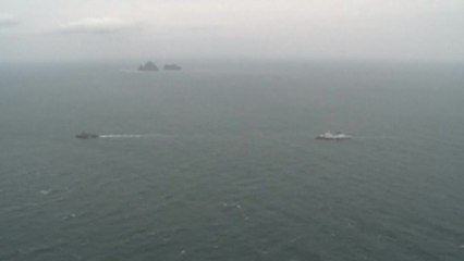 South Korea conducts defense drills near disputed islands