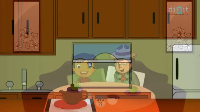 Polly Put The Kettle On - Animated Nursery Rhyme For Kids