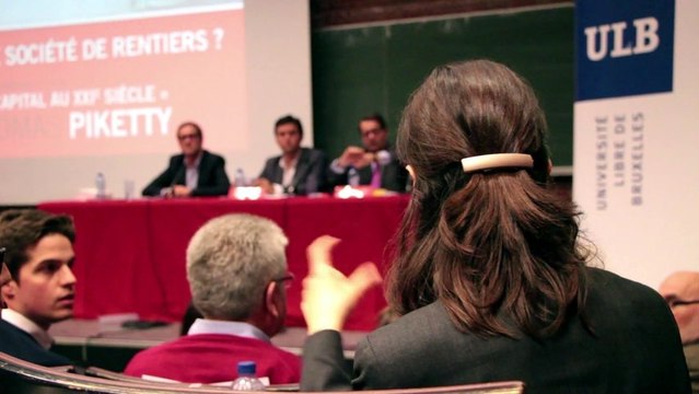 Citoyens engagés : Conférence - débat avec Thomas Piketty à l'ULB