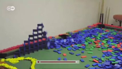 Espectaculares caídas de dominó en internet | Euromaxx