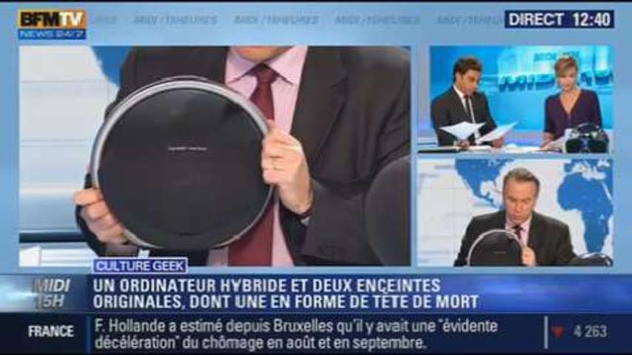 Culture Geek: un ordinateur hybride et deux enceintes originales - 25/10