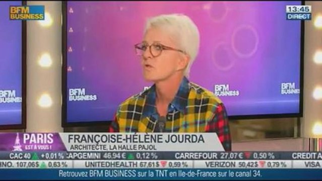 Les sorties du jour: Françoise Hélène Jourda, architecte pour la Halle Pajol, Paris est à vous - 25/10