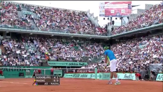 (2/3) Roland Garros 2010 Final Nadal vs Soderling Full Match HD