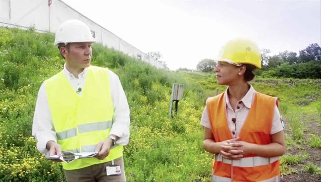 Structure experimentale de couverture du centre de stockage de l'Aube
