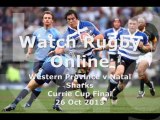 Western Province vs Natal Sharks 26 Oct