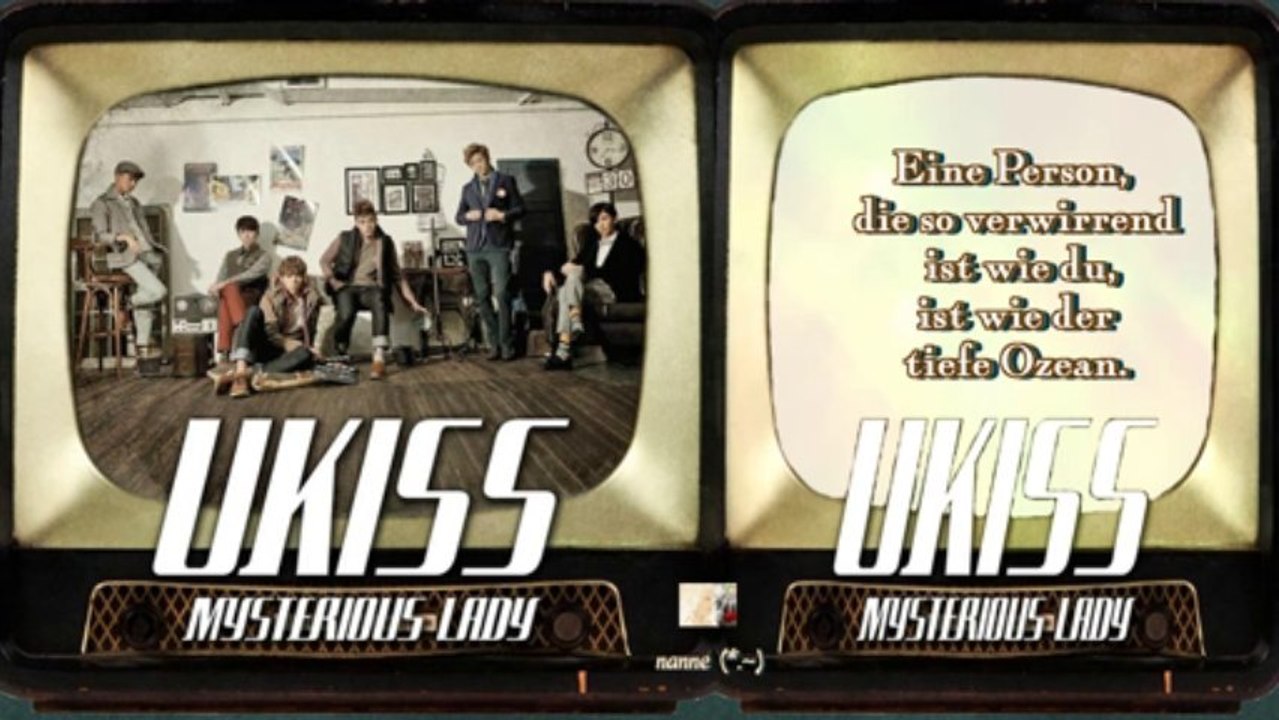 U-KISS -  Mysterious Lady k-pop [german sub]